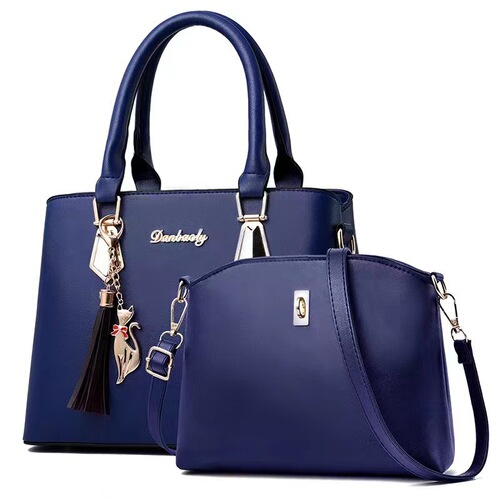 Taizhou Women's Bag with Hong Kong Style Elegance and Texture, Mother and Child Bag, Large Capacity Handbag, Crossbody Bag, Shoulder Bag for Women
