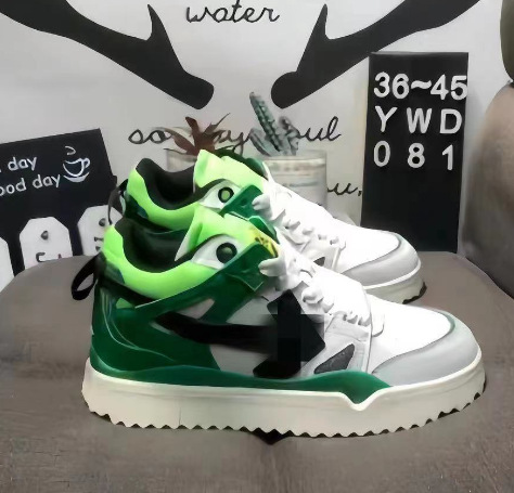 whi zapatos blancos bajos retro skate casuales pareja off flecha antideslizante zapatos de deporte plano de moda