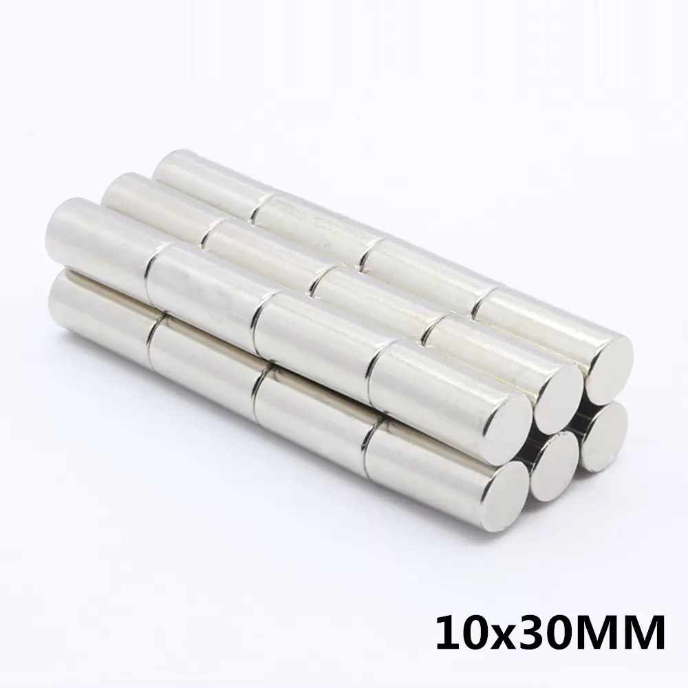 10*30钕铁硼圆形强磁磁美甲双面磁铁吸铁石10X30