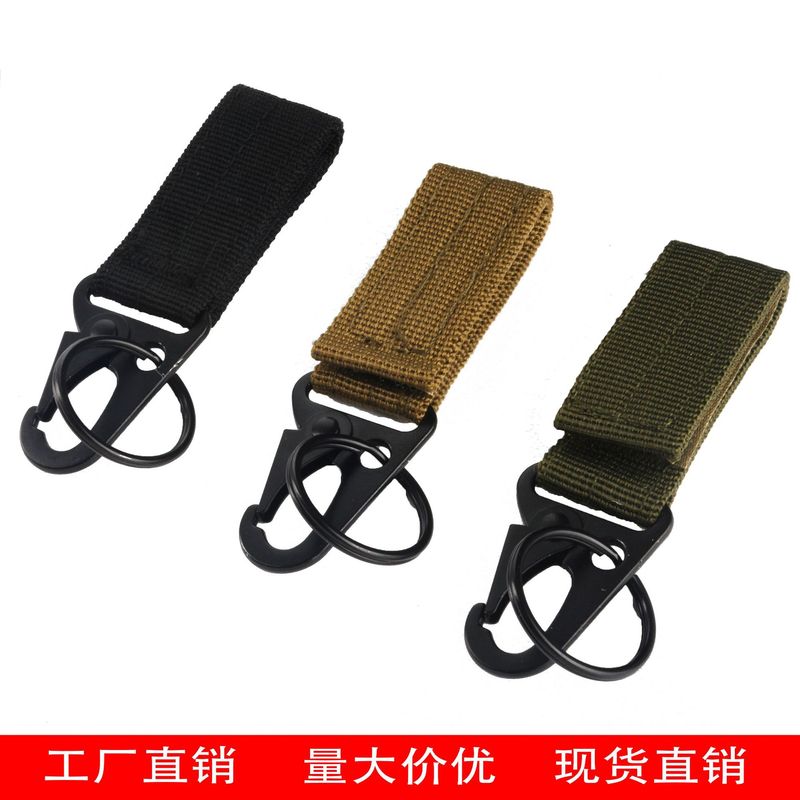 Manufacturer's Package Accessories Multifunctional Webbing Eagle Beak Buckle Climbing Hook Outdoor Tactical Climbing Key Wholesale