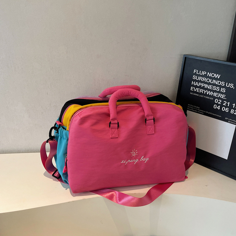 Nueva bolsa de viaje para hombres y mujeres de gran capacidad de separación seca y húmeda de deportes de yoga bolsa de fitness bolsa de equipaje fábrica al por mayor