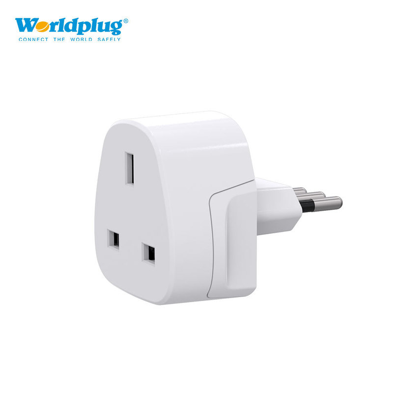 Hong Kong, Singapore to Italy Uk Charging Adapter Travel Conversion Plug Socket Converter