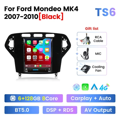 Screen Android Navigation Carplay | DVD Navigation - fut02-ts6-eight-nuclear-6128-netcom-edition