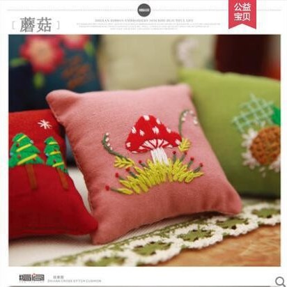 Titular de la aguja de girasol hecho a mano DIY bordado paquete de material de doble uso Lu bordado patchwork broche joyería novato bolsa de costura