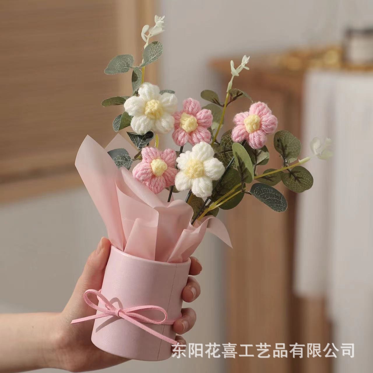 핑크 퍼프 5개 (기본 스타일/핸드백 제외)