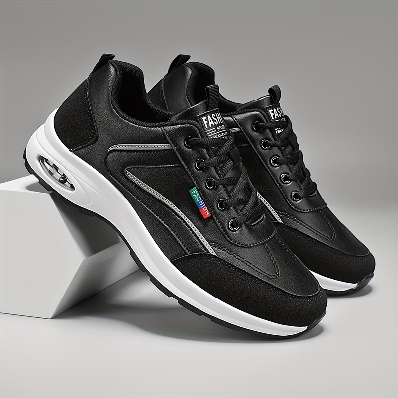 Cross-border plus size men's casual sneaker, sports walking shoes, comfortable lace-up sneaker, all seasons