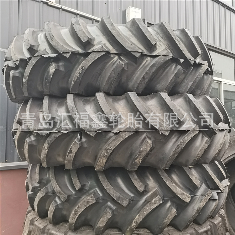供应大马力拖拉机轮胎16.9-34加密人字R-1S配内胎R-1G