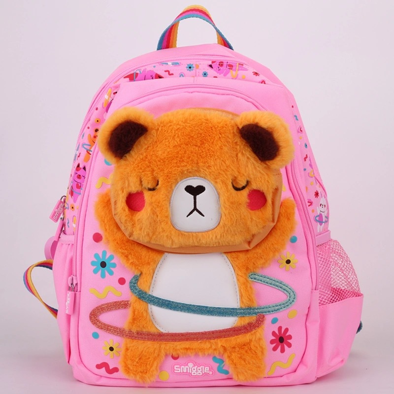 Mochila escolar australiana smiggle escuela primaria mediana hombro reducción de carga mochila ultraligera niños de jardín de infantes linda mochila escolar