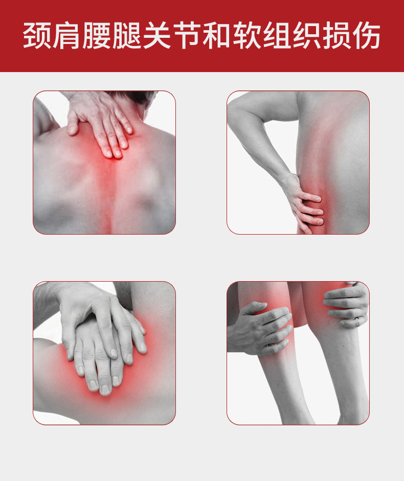 Wan Tong Jin Gu Herbal Pain Relief Patch 7cm x 10cm 8 Patches per Box External Use in use