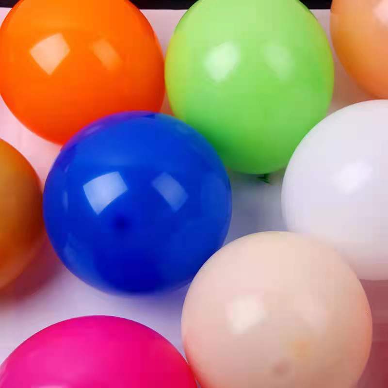 Transfronterizo al por mayor de 12 pulgadas de 3,2g de espesor de látex mate globo fiesta decoración de la boda globo mate