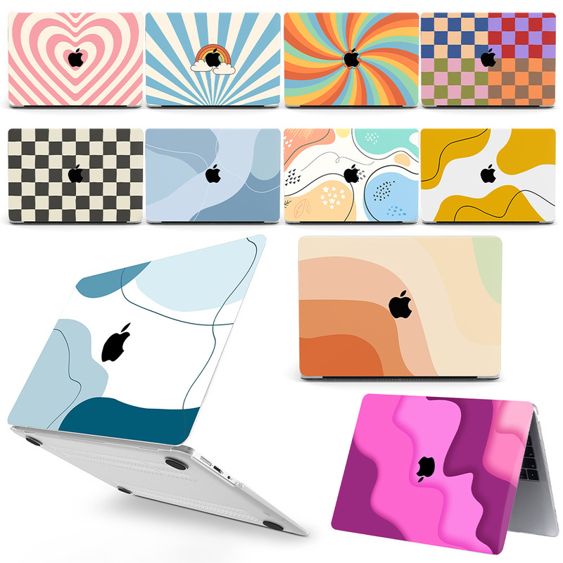 Applicable for Apple laptop protective case painted shell macbook air13pro16-inch protective case
