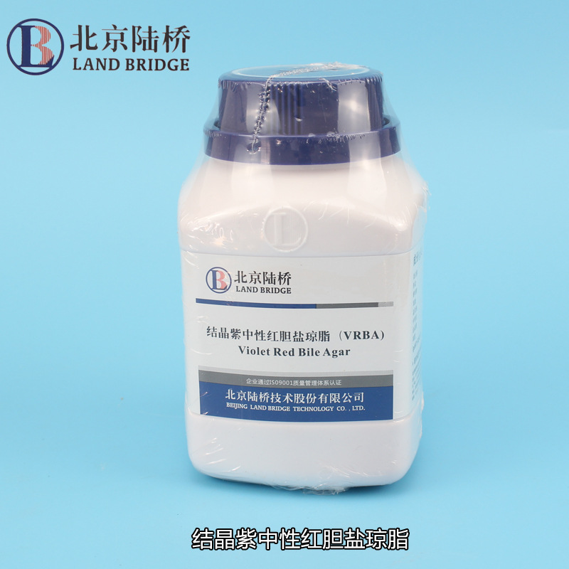 培养基结晶紫中性红胆盐琼脂VRBA  瓶大肠杆菌群检测琼脂培养基