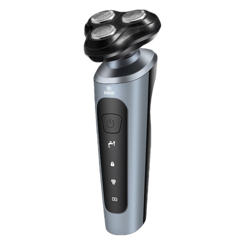 9D máquina de afeitar eléctrica multifuncional cuerpo completo lavado tres en uno USB coche recargable barba cuchillo al por mayor