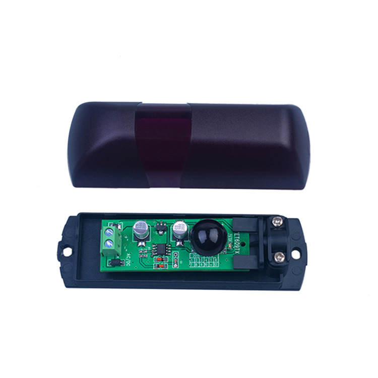 单光束主动红外对射 平移门控 家庭防盗红外对射 红外探头感应器