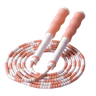 Children's Skipping Rope, Student-Specific Rope, Kindergarten Beginner Training Test, Soft Bead Bamboo Skipping Rope Without Knots
