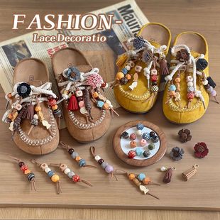 �ﶬ�¿�Ь��MIUϵ������ɫľ�鴮��Ь���ӖЬ����ЬDIYЬ���b�