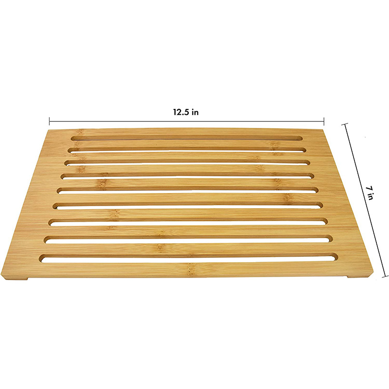 Tabla de cortar de bambú tabla de cortar de cocina tabla de cortar de pan bandeja de tabla de cortar porosa