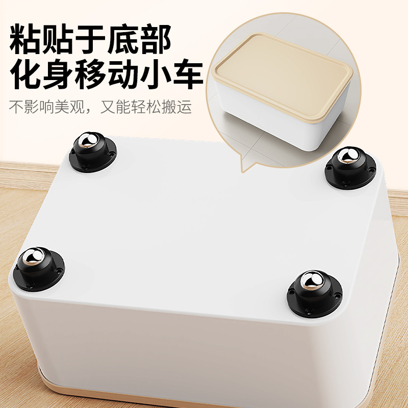 荷重ユニバーサルホイール粘着式家具押し引きキャスタープラスチックホイールナイロンホイール穴なしスチールボールホイール卸売ホイール|undefined