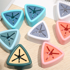 廚房抹布洗碗布塞子毛巾收納夾扣掛架免打孔掛毛巾掛鈎粘鈎置物架