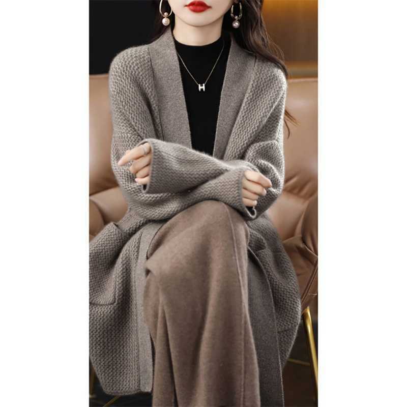Long autumn sweater