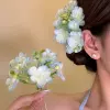Jasmine tea, blue Chinese hairpin, flowered