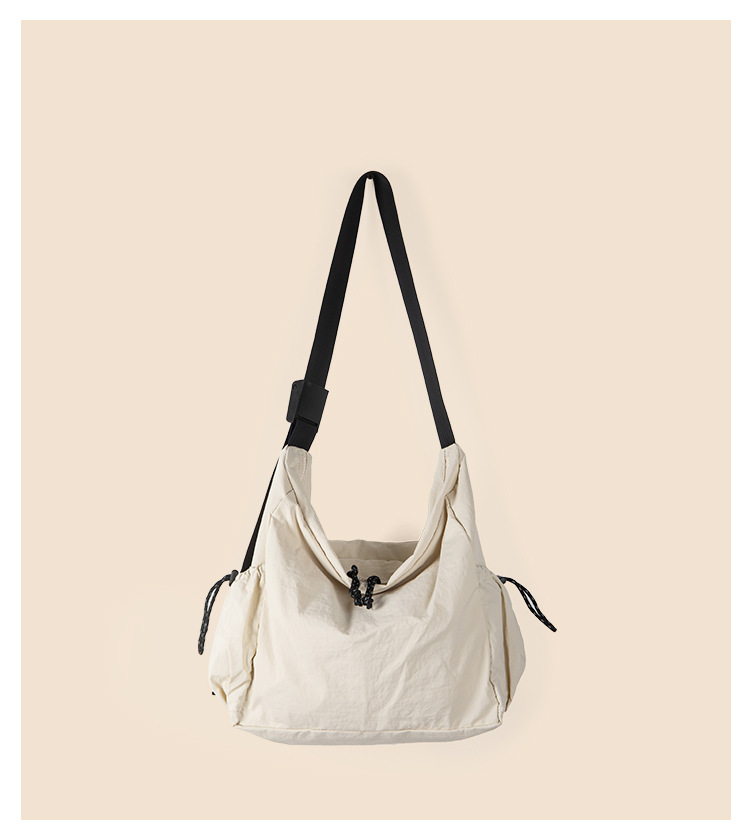 High end summer nylon versatile crossbody bag for female students commuting, single shoulder large capacity tote bag,_voghion.com