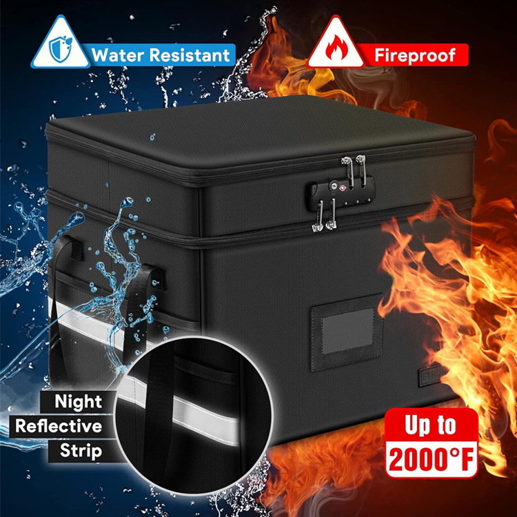 双层文件收纳箱