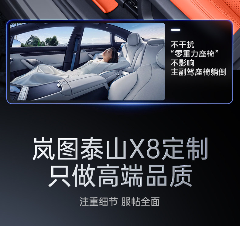 Suitable for Lantu Taishan X8 Floor Mats Tpe26 New Model Car Interior Floor Mat Modification Parts Carpet Accessories Collection