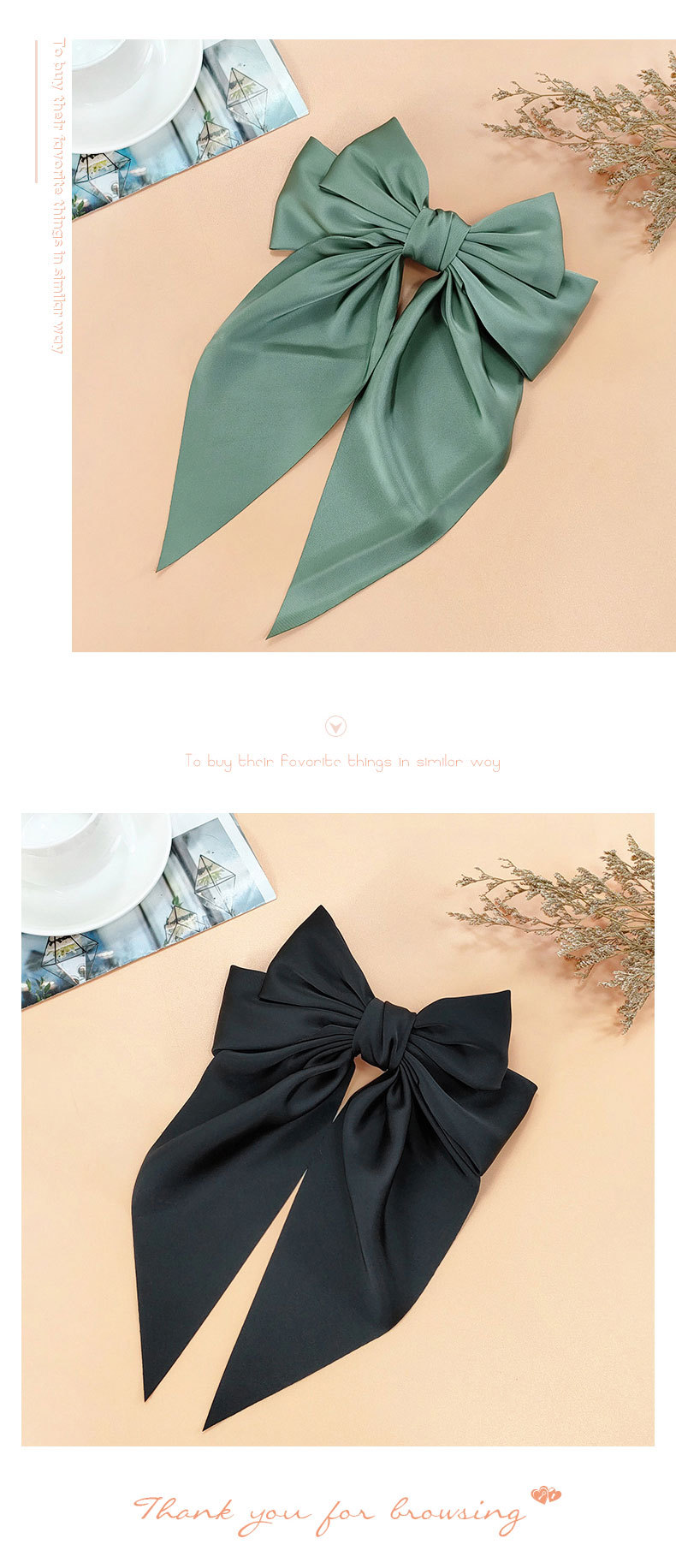 Fashion Bow Hairpin Korean Double Large Clip Fashion Hairpin display picture 4