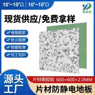 pvc防静电地板600x600洁净室直铺式片材工厂机房塑料卷材地胶厂家