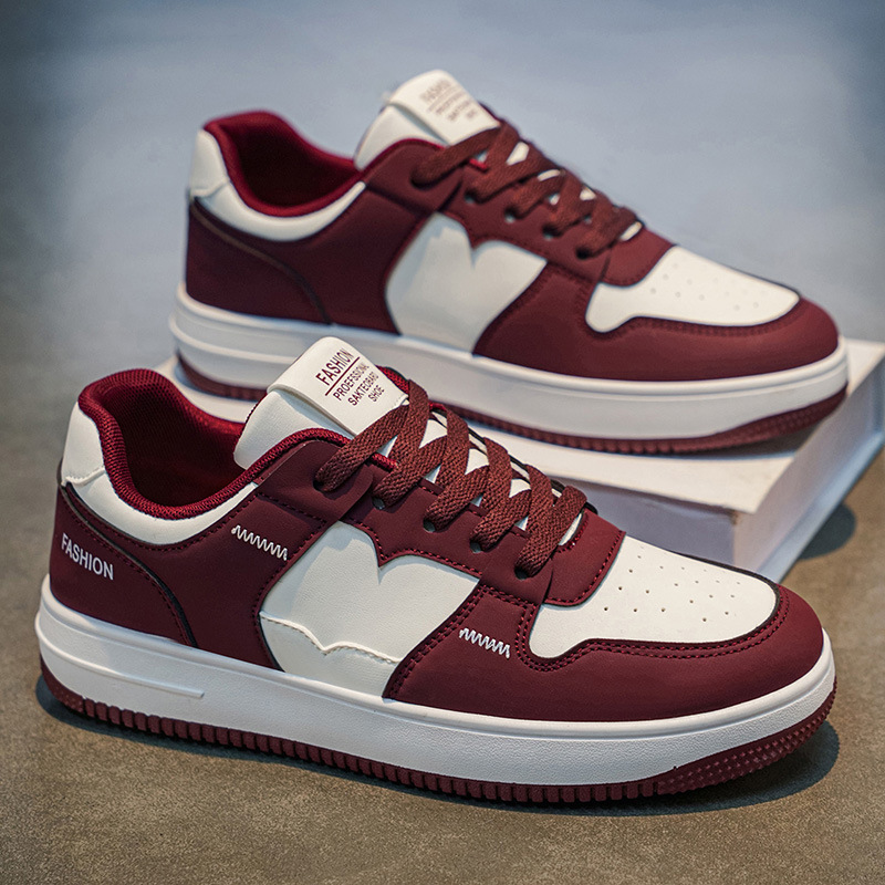 Men's 2026 New Thick Sole Sports Shoes Students Casual Shoes Men Low-Top Versatile Flat Sneakers Men's Men's 2026 New Thick Sole Sports Shoes Students Casual Shoes Men Low-Top Versatile Flat Sneakers Men's