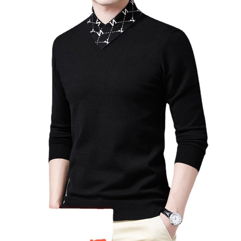 Woolen demi-season sweater