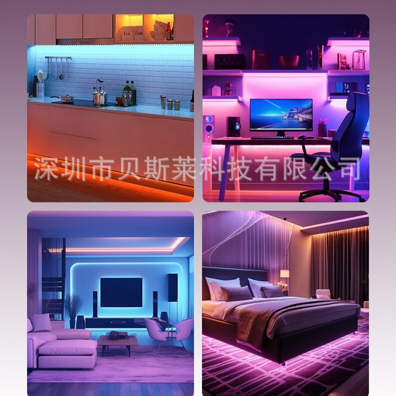 LEDフレキシブルライトストリップライトストリップ装飾ライトカラフルなシリコーンアクリルカラフルなネオンライトストリップライン装飾ワード|undefined