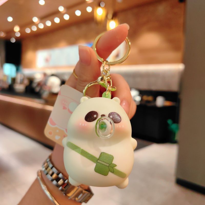 34g Weight Bag Pendant, Keychain Classification 1 Piece Quantity Casual, Holiday Occasion PVC Material Cartoon Character Pattern Unisex Gender Cute Style 1 Piece Cute Cartoon Character PVC Unisex Bag Pendant Keychain 17