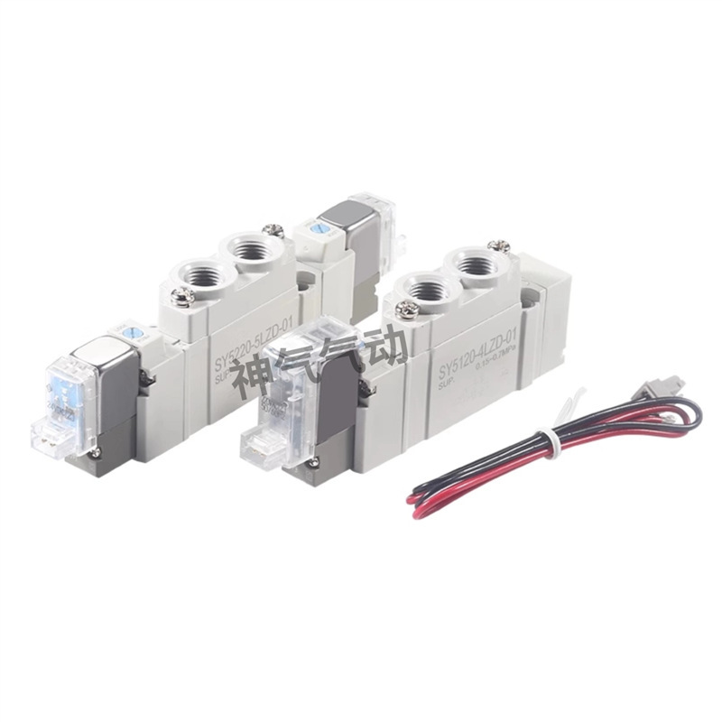 純正 SMC ソレノイドバルブ SY5120/5220/5320-5LZD/5G/GZD/DZD/DZ/01/C6/C8/Q|undefined