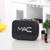 Mac, fashionable big capacious handheld waterproof cosmetic bag, internet celebrity