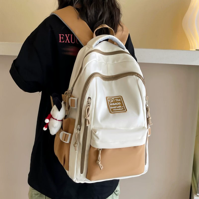 High quality capacious backpack, waterproof shoulder bag, spine protection