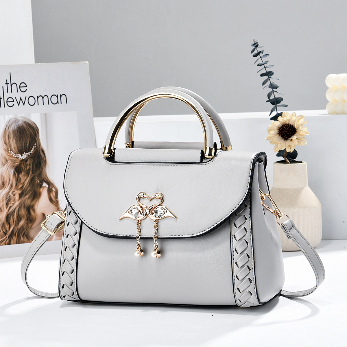 Bolso de moda ocio 2026 nuevo estilo versátil tendencia de hombro de viaje bolso de mujer temperamento de viaje