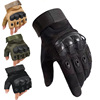 O Ji Joan tactical gloves soft shells Full refers to men and women outdoor fans CS special forces semi -finger combat training anti -cutting