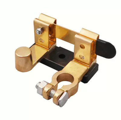 Negative truck car power knife switch car battery power off switch modification switch brass power off (Power supply, ignition system accessories) - pure-copper-vertical