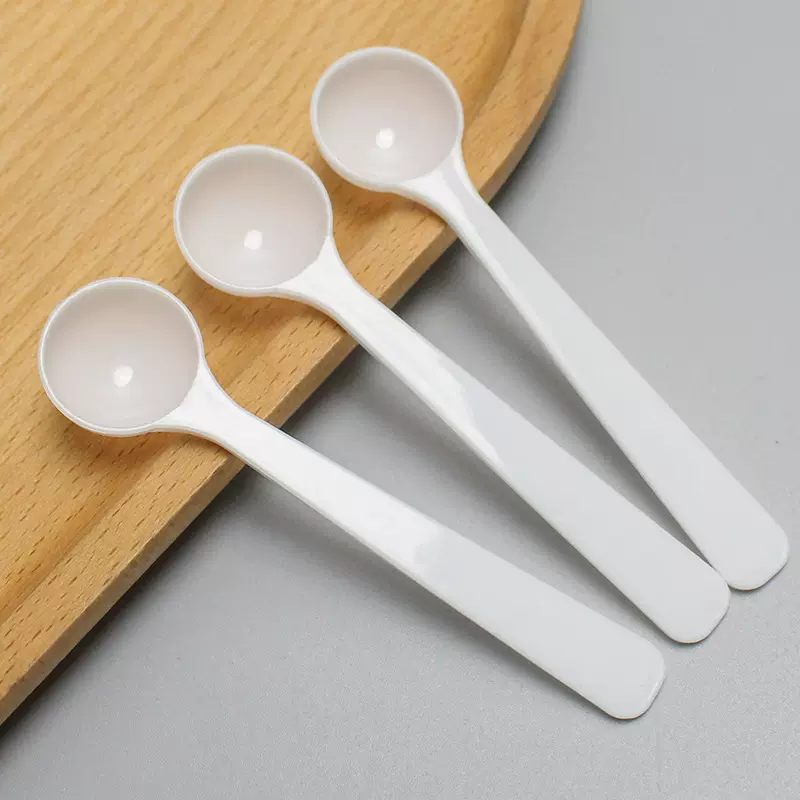 塑料量勺1g克勺2ml毫升面膜粉勺农药化肥粉剂勺计量小勺子非食用