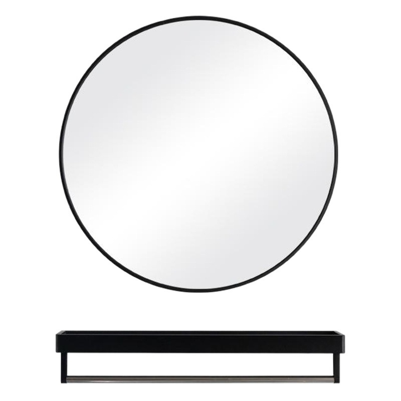 北欧のシンプルなトイレの鏡を代行します。