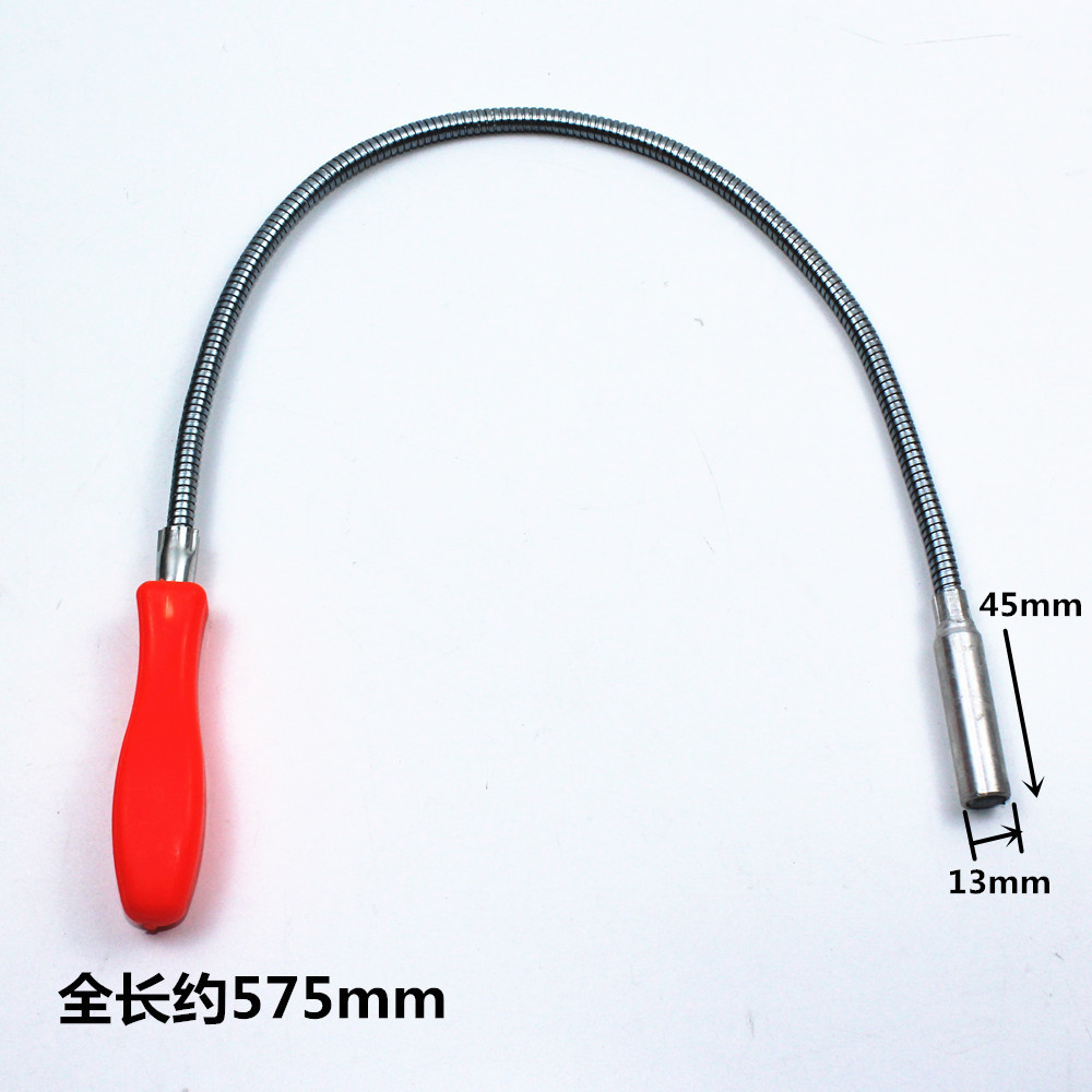 Varilla de hierro fuerte de la succión que dobla con la barra de extensión telescópica ligera herramienta de la succión del imán del dispositivo de la recogida del metal del coche