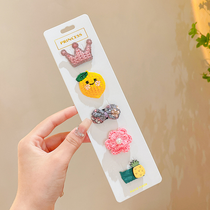 Lindo bebé fetal clip de pelo accesorios para el cabello bebé no duele el pelo horquilla volumen del pelo del bebé menos sudor clip de los niños tocado