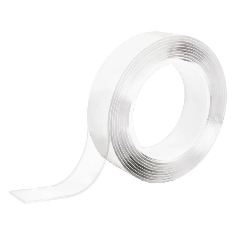 Двухсторонний нано-клей прозрачный немаркий высококлейкий крючковый клей водостойкий съемный клей волшебный нано-клей акриловый двухсторонний клей