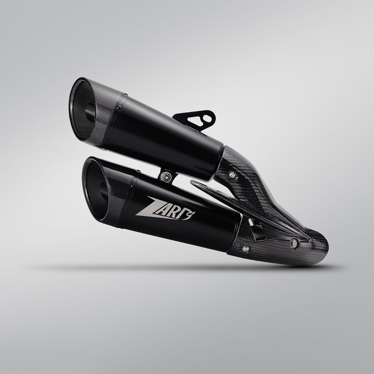 Suitable for motorcycle Kawasaki ninjaZX-4R RR modified tail section domestic silencer non-destructive double exhaust pipe