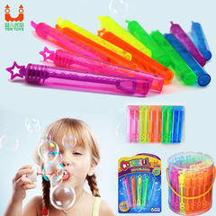Cross-border kindergarten small gifts blowing bubbles toys colorful mini test tube bubble sticks promotional event gifts