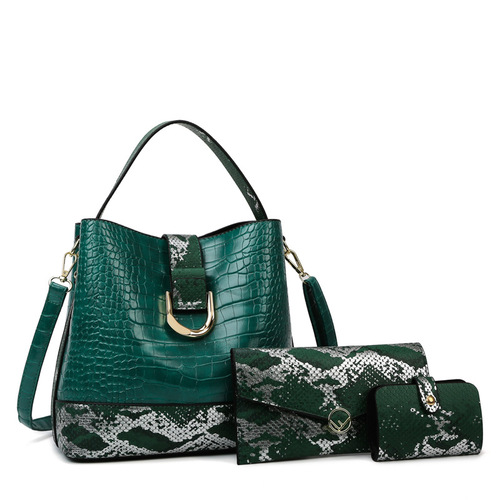  New Foreign Trade Bags Women's Multi-Piece Set Women's Bags Simple and Popular Women's Shoulder Bags Bucket Bags Wholesale