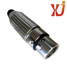 镀金3孔XLR插座    批发音响音频连接器插座3孔  视频播放机插座