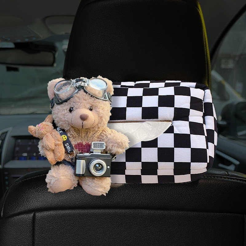 [Productos de punta] Bolsa de papel de dibujo para coche, caja de reposabrazos para mujer, bolsa de papel, caja de dibujo para coche colgante, decoración de caja de dibujo para coche image 16